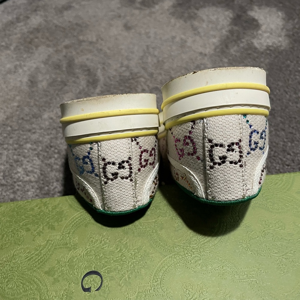 Gucci 1977 sparkle classic gg logo tennis shoes - Picture 7 of 16